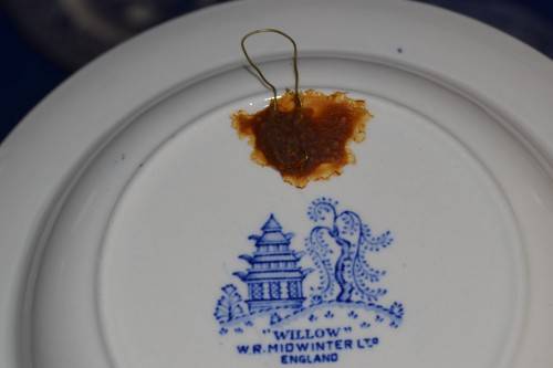 "Old Willow" Items - Seven Pieces