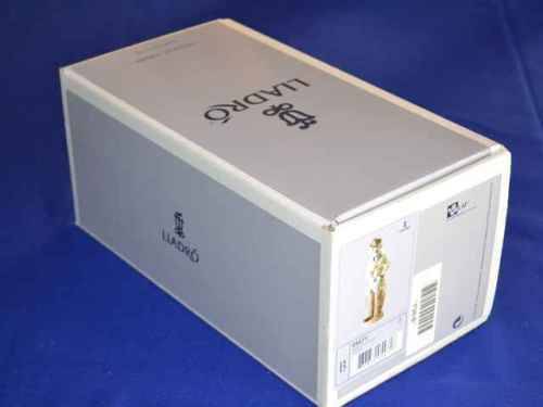 Lladro Clown Figure - Sad Sax #5471 In Original Box with papers - Pristine Condition
