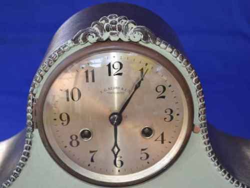 Vintage Napoleon Hat Mantle Clock  - Untested