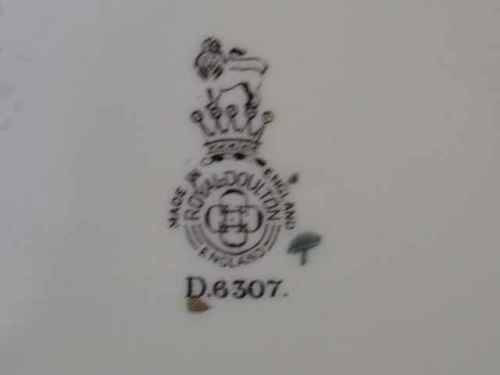 XMAS REDUCTION -Royal Doulton Series Ware Rack Plate "Timber Wagon" D6307