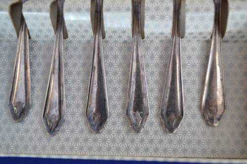 Eetrite Stainless Steel Cake Forks Vintage - Set of Six