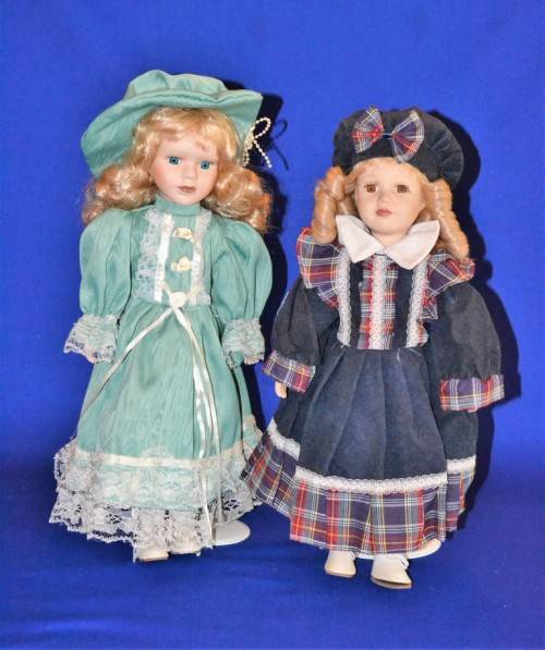 Porcelain Display Dolls
