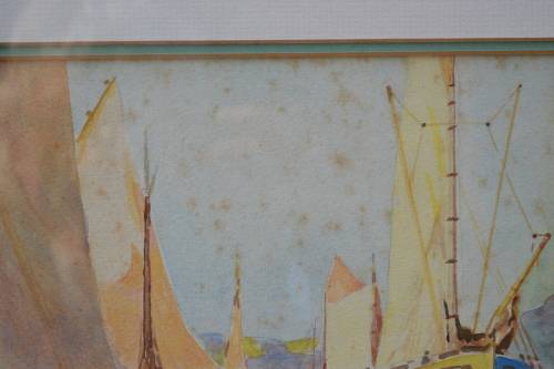 Beautiful Water Colour - Framed behind Glass