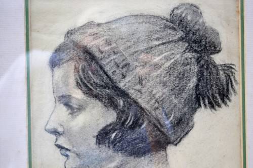 Great Signed Sketch - Framed Behind Glass