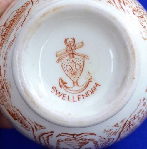 Vintage "Die Groot Trek" Commemorative Bowl c1938