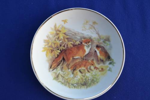 Wild Life of Britian Collectable display Plate Small