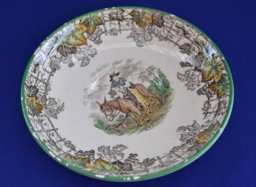 Copeland Spode "Spode's Byron" Soup Cup and Saucer