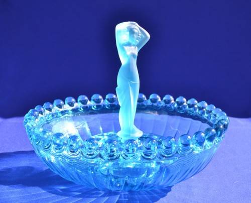 Josef Inwald Art Deco Glass Float Centrepiece set