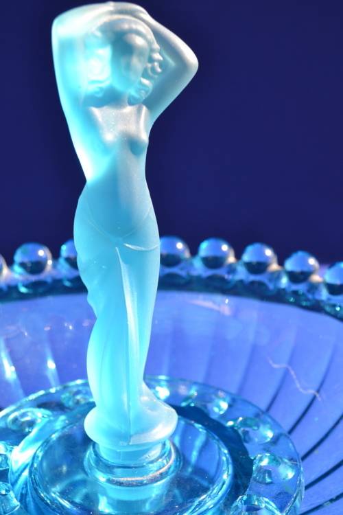Josef Inwald Art Deco Glass Float Centrepiece set