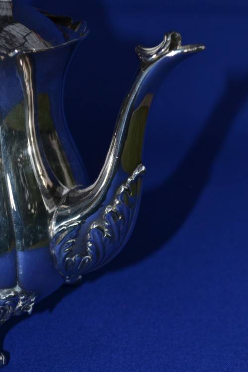 Silver Plate Tea / Coffee Pot and Milk Jug