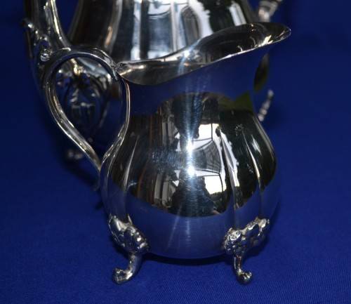Silver Plate Tea / Coffee Pot and Milk Jug