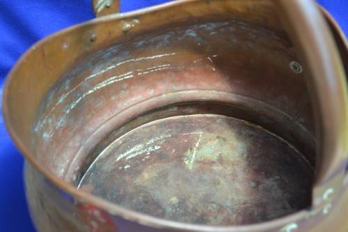 Vintage Copper Coal Scuttle