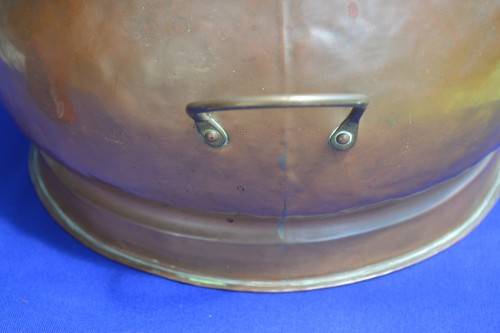 Vintage Copper Coal Scuttle