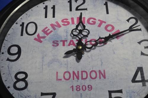 Kensington Station Wall Clock - Battery Operated