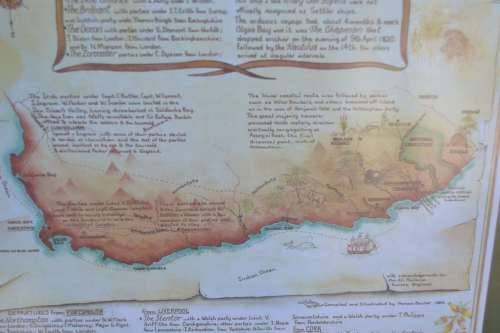 1820 Settlers Memorial Poster - Framed behind Glass