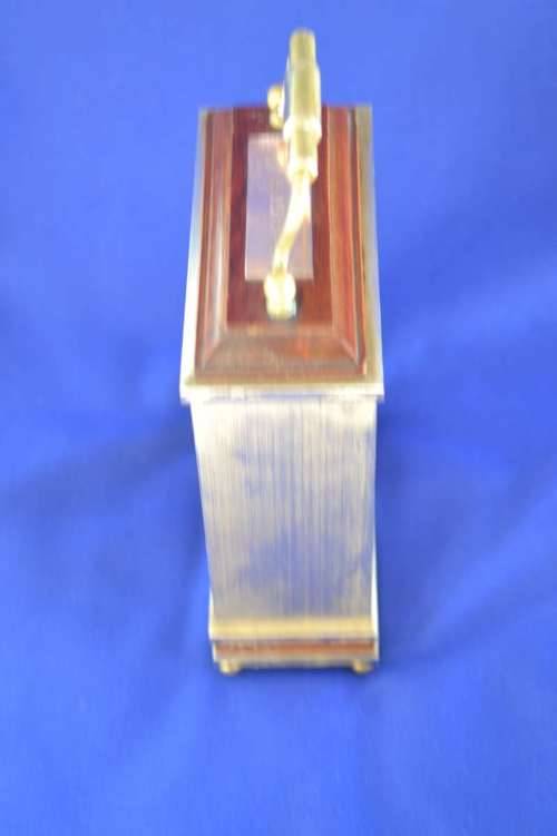 Seiko Quartz Brass Carriage / Mantle Clock