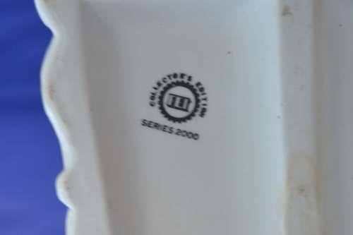 Vintage Blue and White Porcelain Group "Cinderella"