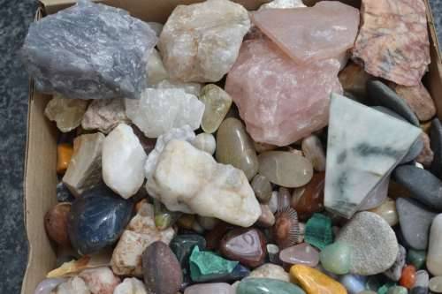 Large Collection of Stones and Semi Precious Stones
