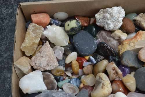 Large Collection of Stones and Semi Precious Stones