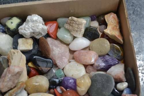 Large Collection of Stones and Semi Precious Stones