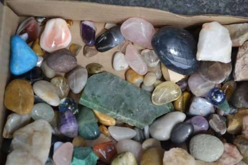 Large Collection of Stones and Semi Precious Stones