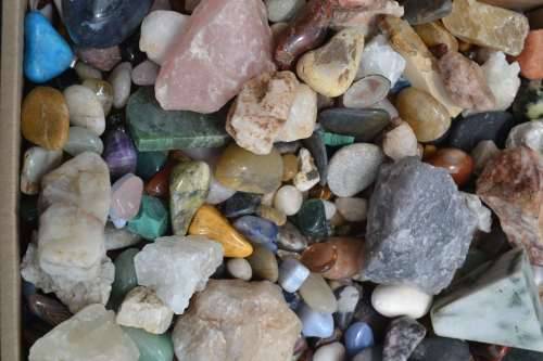 Large Collection of Stones and Semi Precious Stones