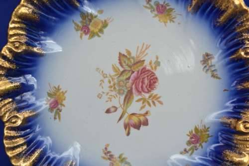 Antique P and Co Ltd Bristol Semi Porcelain Display Plate