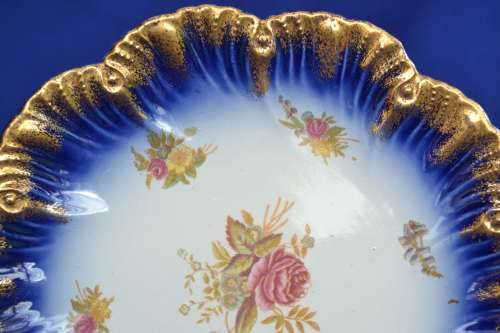 Antique P and Co Ltd Bristol Semi Porcelain Display Plate