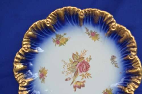 Antique P and Co Ltd Bristol Semi Porcelain Display Plate