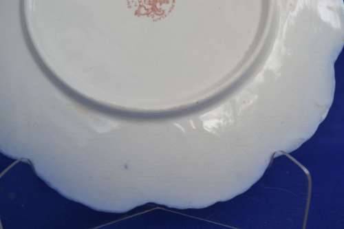 Antique P and Co Ltd Bristol Semi Porcelain Display Plate
