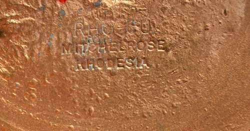 Pair of Vintage Rhodesian Copper Vases