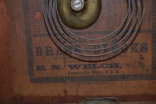 E. N, Welch  Beehive Mantle / shelf Clock