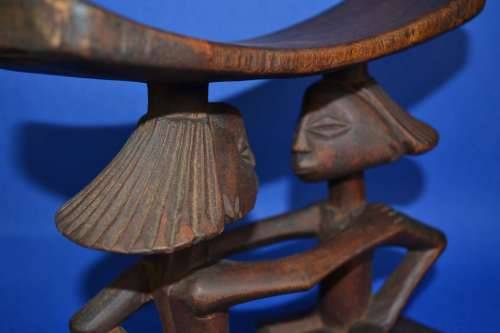 Luba-Shankadi Headrest - Democratic Republic of Congo