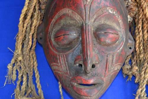 Large Antique Chokwe Mask