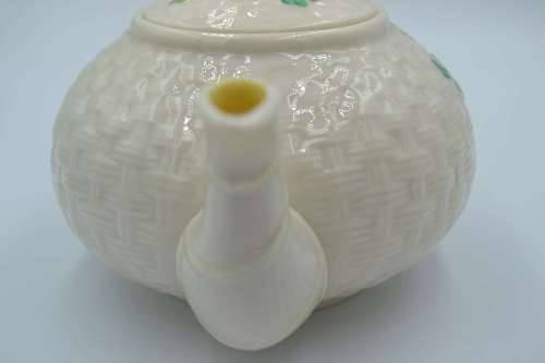 Belleek Classic Shamrock Irish Tea Set - 21 Pieces