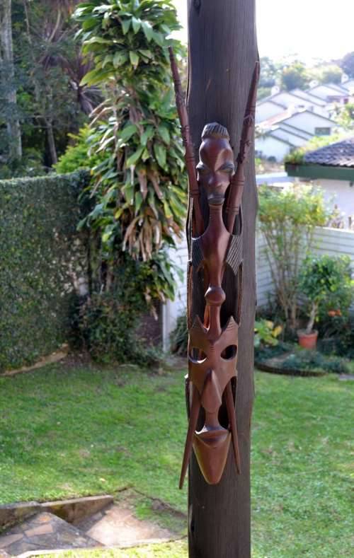 African Shona Shield Mask