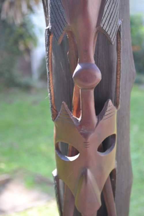 African Shona Shield Mask