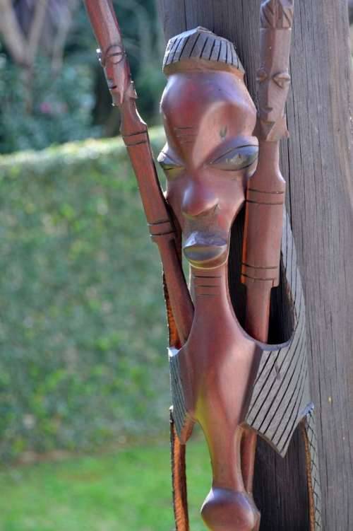 African Shona Shield Mask