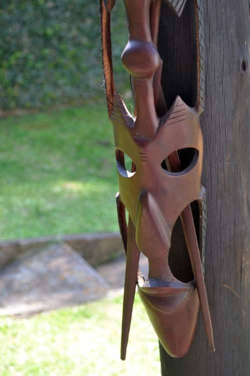 African Shona Shield Mask