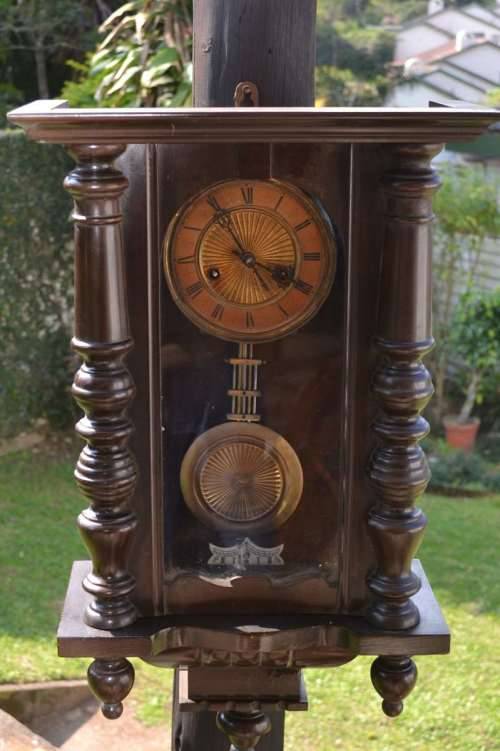 Vintage Wooden Wall Clock