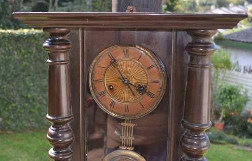 Vintage Wooden Wall Clock