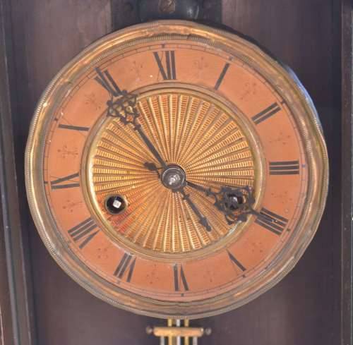 Vintage Wooden Wall Clock