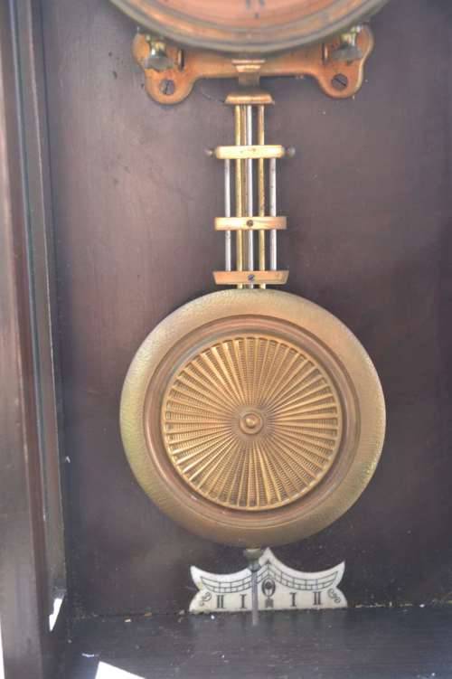 Vintage Wooden Wall Clock