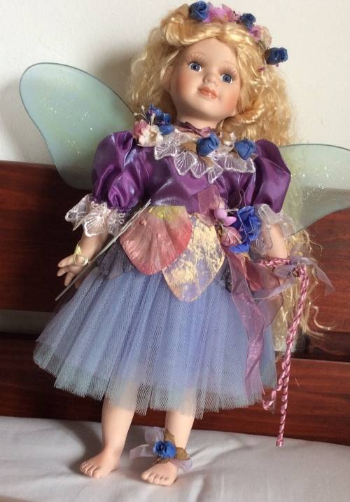 La Bell Porcelain Fairy Doll - Star Maiden - Boxed
