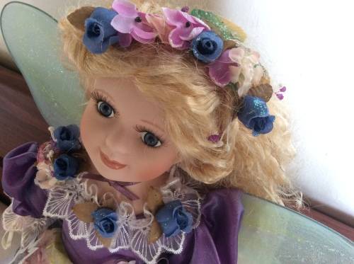 La Bell Porcelain Fairy Doll - Star Maiden - Boxed