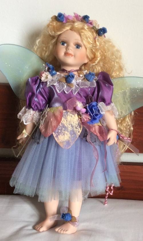 La Bell Porcelain Fairy Doll - Star Maiden - Boxed