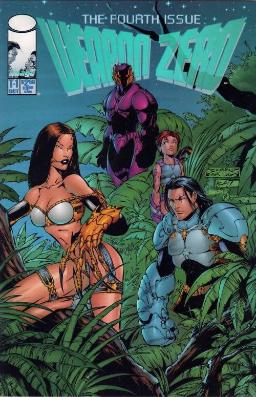 Weapon Zero - Issues #T-1, #T-2, #T-3 and, #T-4