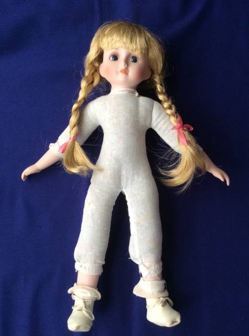 Vintage Porcelain Doll