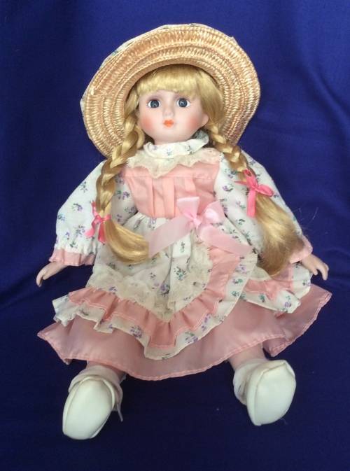 Vintage Porcelain Doll