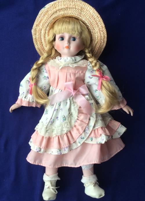 Vintage Porcelain Doll